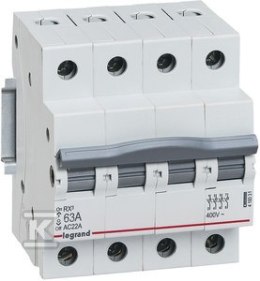 RX3 63A 4P ROZŁĄCZNIK IZOLACYJNY