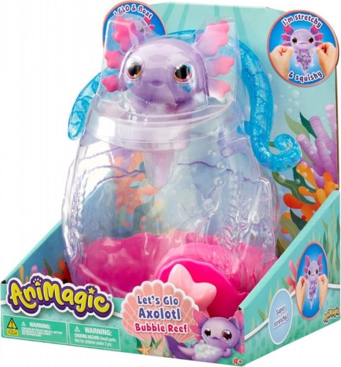 Figurka animagic lets glo axolotl bubble reef Figurka animagic lets glo axolotl bubble reef
