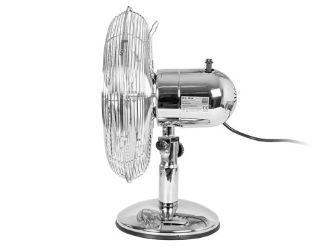 44-657# Wentylator stołowy 30cm srebrny metalowy 44-657# Wentylator stołowy 30cm srebrny metalowy