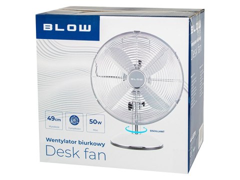 44-657# Wentylator stołowy 30cm srebrny metalowy 44-657# Wentylator stołowy 30cm srebrny metalowy