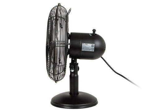 44-658# Wentylator stołowy 30cm czarny metalowy 44-658# Wentylator stołowy 30cm czarny metalowy