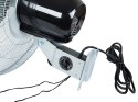 44-659# Wentylator ścienny 50cm 220w srebrny cyrkulator