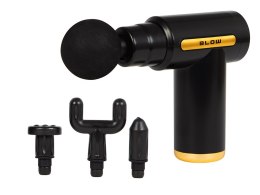 44-349# Pistolet do masażu masażer blow wave 3000 + 4 końcówki