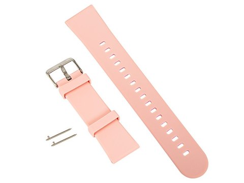 89-104# Pasek do smartwatch blow x18 x19 x21 różowy silikonowy 89-104# Pasek do smartwatch blow x18 x19 x21 różowy silikonowy
