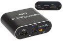 91-203# Konwerter ekstraktor toslink hdmi do hdmi+audio z zasilaczem