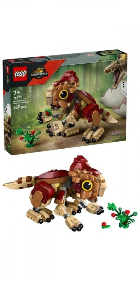 Klocki jurassic world 76970 mały dinozaur dolores: aquilops Klocki jurassic world 76970 mały dinozaur dolores: aquilops