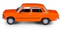 Pojazd prl fiat 125p pomarańczowy