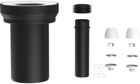 KOMPLE.PRZYŁĄCZE.WC 180 MM, DN90, KOM. KOMPLE.PRZYŁĄCZE.WC 180 MM, DN90, KOM.