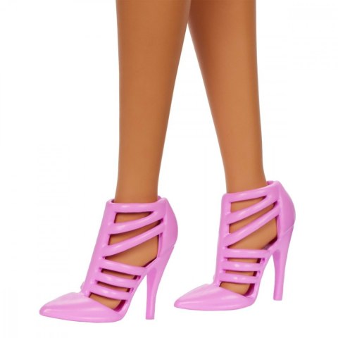 Lalka barbie fashionistas blondynka w różowej sukience Lalka barbie fashionistas blondynka w różowej sukience