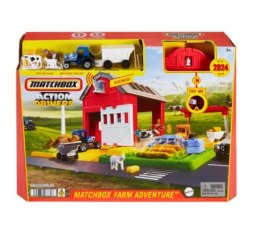 Matchbox zestaw farma zwierzęta traktor dźwięk