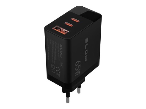 76-030# Ładowarka sieciowa lcd gniazdo usb + usb-cx2 pd 65w gan czarna 76-030# Ładowarka sieciowa lcd gniazdo usb + usb-cx2 pd 65w gan czarna