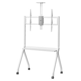 Stand / wózek do TV Maclean, półka na kamerę, na kółkach, 55-100