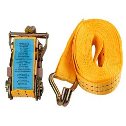 Pas mocujący z grzechotką 38 mm x 6 m, wytrzymujący 2000 kg PES