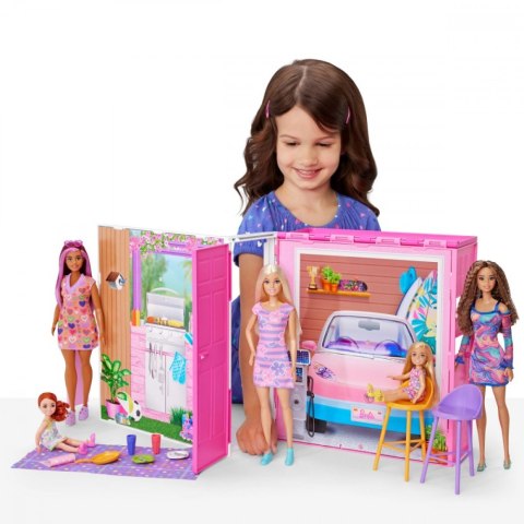 Zestaw lalka barbie przytulny domek Zestaw lalka barbie przytulny domek