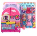 Zestaw z lalką barbie chelsea + 15 akcesoriów