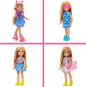 Zestaw z lalką barbie chelsea + 15 akcesoriów