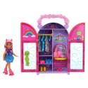 Zestaw z lalką barbie chelsea + 15 akcesoriów
