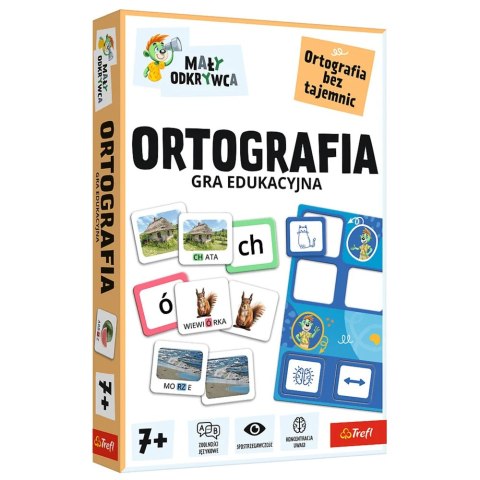 Gra - Ortografia Mały Odkrywca Trefl 02803 Gra - Ortografia Mały Odkrywca Trefl 02803