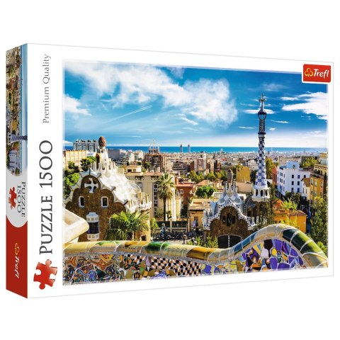 Puzzle - 1500 - Park Güell, Barcelona trefl 26147 Puzzle - 1500 - Park Güell, Barcelona trefl 26147