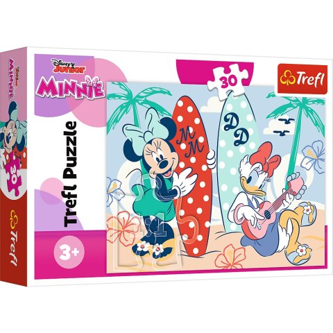 Puzzle - 30 - Kolorowa Minnie - Disney Minnie Tref; 18302 Puzzle - 30 - Kolorowa Minnie - Disney Minnie Tref; 18302