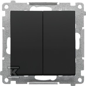 PRZY.2-KR.ZW.B/PIK. CZARNY MAT SIMON55