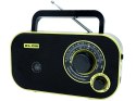 77-542# Radio przenośne analogowe am/fm blow ra12 czarno-złote