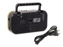 77-542# Radio przenośne analogowe am/fm blow ra12 czarno-złote