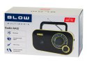 77-542# Radio przenośne analogowe am/fm blow ra12 czarno-złote