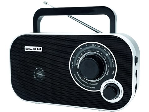 77-543# Radio przenośne analogowe am/fm blow ra12 czarno-srebrne 77-543# Radio przenośne analogowe am/fm blow ra12 czarno-srebrne