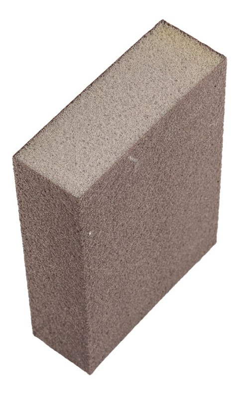 Gąbka ścierna 70 x 25 x 100mm, P180 Gąbka ścierna 70 x 25 x 100mm, P180