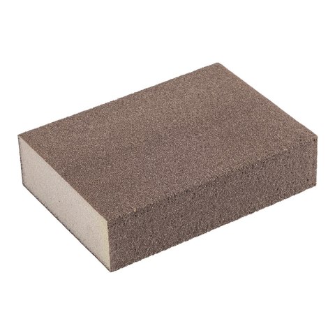 Gąbka ścierna 70 x 25 x 100mm, P120 Gąbka ścierna 70 x 25 x 100mm, P120