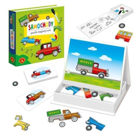 Puzzle magnetyczne samochody Puzzle magnetyczne samochody