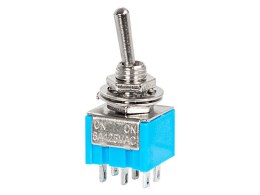 96-772# Przełącznik mts 202 3a 250v podwójny on-on