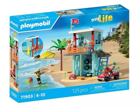 Zestaw z figurkami my life 71903 wieża ratownicza i plażowy samochód buggy Zestaw z figurkami my life 71903 wieża ratownicza i plażowy samochód buggy