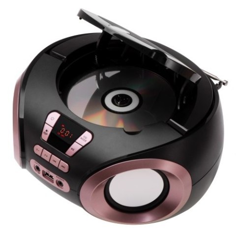 AD 1181 black copper Radio boombox cd-mp3 | usb | fm radio | aux | gniazdo słuchawkowe AD 1181 black copper Radio boombox cd-mp3 | usb | fm radio | aux | gniazdo słuchawkowe
