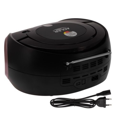 AD 1181 black copper Radio boombox cd-mp3 | usb | fm radio | aux | gniazdo słuchawkowe AD 1181 black copper Radio boombox cd-mp3 | usb | fm radio | aux | gniazdo słuchawkowe