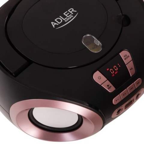AD 1181 black copper Radio boombox cd-mp3 | usb | fm radio | aux | gniazdo słuchawkowe AD 1181 black copper Radio boombox cd-mp3 | usb | fm radio | aux | gniazdo słuchawkowe