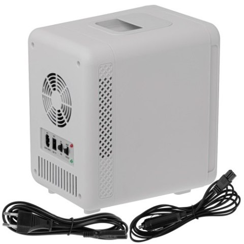 AD 8084 grey Mini lodówka 4l | chłodzenie i podgrzewanie | do domu i samochodu | system peltiera AD 8084 grey Mini lodówka 4l | chłodzenie i podgrzewanie | do domu i samochodu | system peltiera