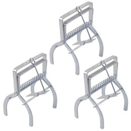 Pułapka metalowa na szkodniki ? szeroka, szerokość: 9 cm, stal ocynkowana, 3 szt.