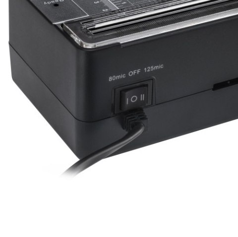 AD 1042 black Laminator a3 | laminacja na gorąco | wbudowany trymer | zestaw startowy w komplecie AD 1042 black Laminator a3 | laminacja na gorąco | wbudowany trymer | zestaw startowy w komplecie
