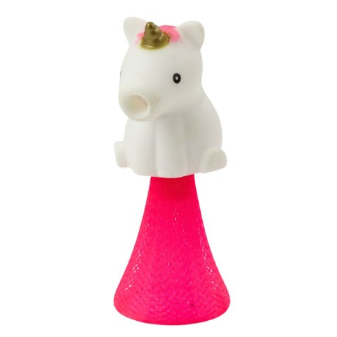Skaczący Jednorożec Na Sprężynie Pop Up Biały Różowy 10cm Mix Skaczący Jednorożec Na Sprężynie Pop Up Biały Różowy 10cm Mix