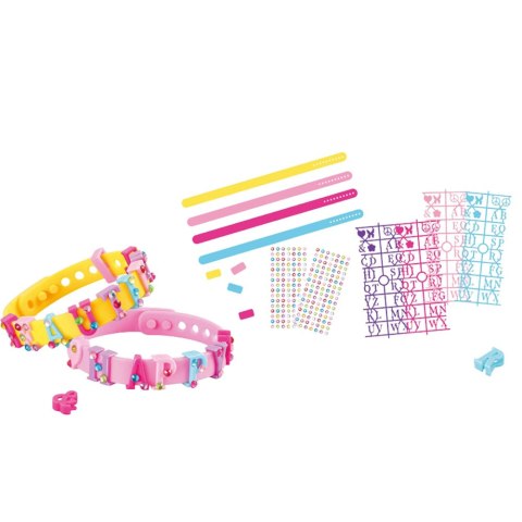 Zestaw Bransoletek DIY Zawieszki Litery 4 Bransoletki Regulowane Zestaw Bransoletek DIY Zawieszki Litery 4 Bransoletki Regulowane