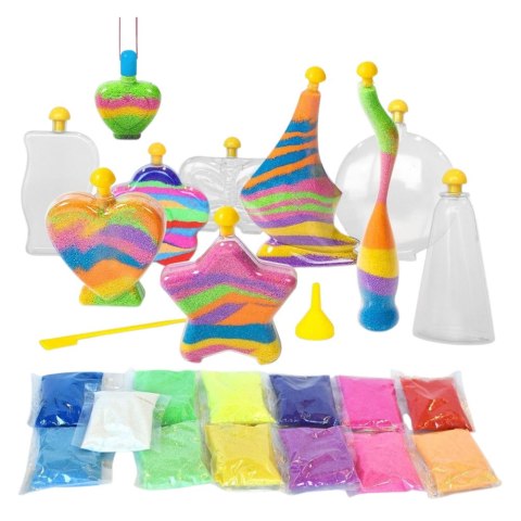 Zestaw Kreatywny Magiczny Piasek DIY Piaskowe Ozdoby Świecący Piasek Zestaw Kreatywny Magiczny Piasek DIY Piaskowe Ozdoby Świecący Piasek