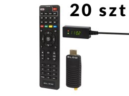 77-055# Dekoder tuner dvb-t2 blow 7000fhdmini opakowanie