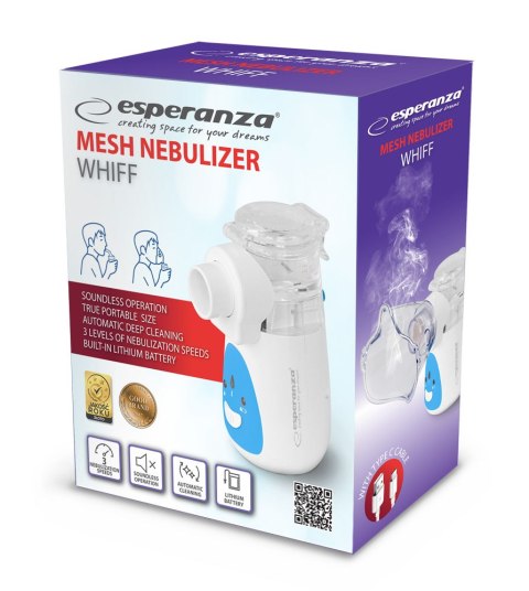 ECN007 Esperanza inhalator/nebulizator membranowy wiff ECN007 Esperanza inhalator/nebulizator membranowy wiff