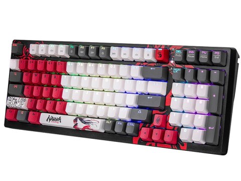 Klawiatura mechaniczna A4TECH BLOODY S98 USB Naraka (BLMS Red Plus Switches) Klawiatura mechaniczna A4TECH BLOODY S98 USB Naraka (BLMS Red Plus Switches)