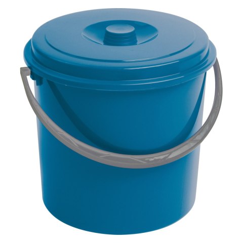 Wiadro Curver, z pokrywą, 10L, niebieskie, 235232 Wiadro Curver, z pokrywą, 10L, niebieskie, 235232