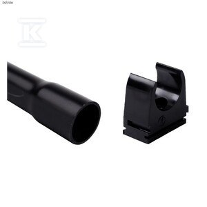 RURA CZARNA UV Z KIELI.1516E + 3 UCHWYTY RURA CZARNA UV Z KIELI.1516E + 3 UCHWYTY