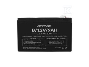AKUMULA.DO UPS 12 V/9 AH UNIWER.POWER.