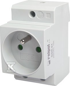 GNIAZDO GSR-01 - 250V, 16A, IP20
